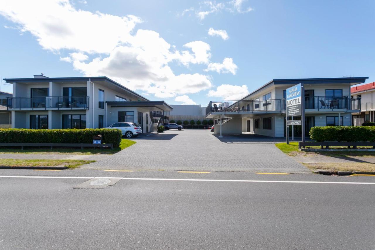 Acacia Lake View Motel Taupo Kültér fotó